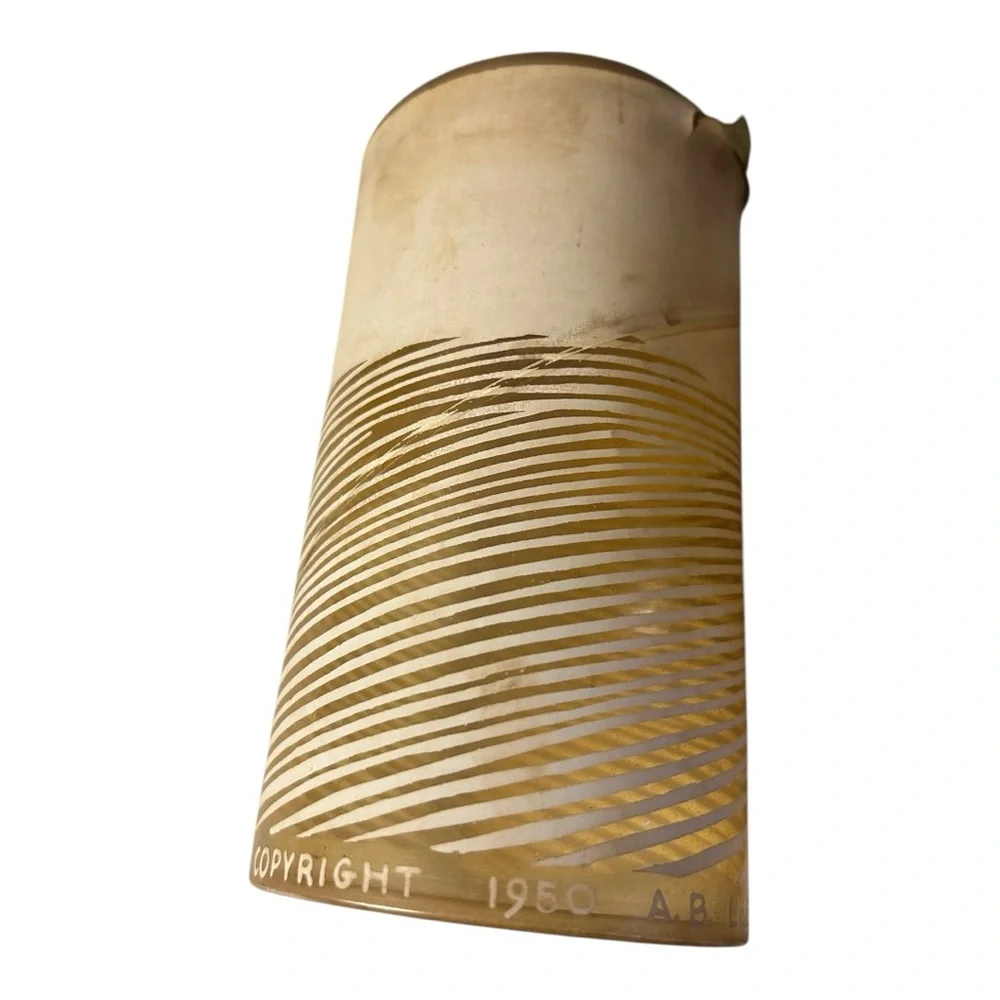 Vintage Faux Brass Niagara Falls Lantern
